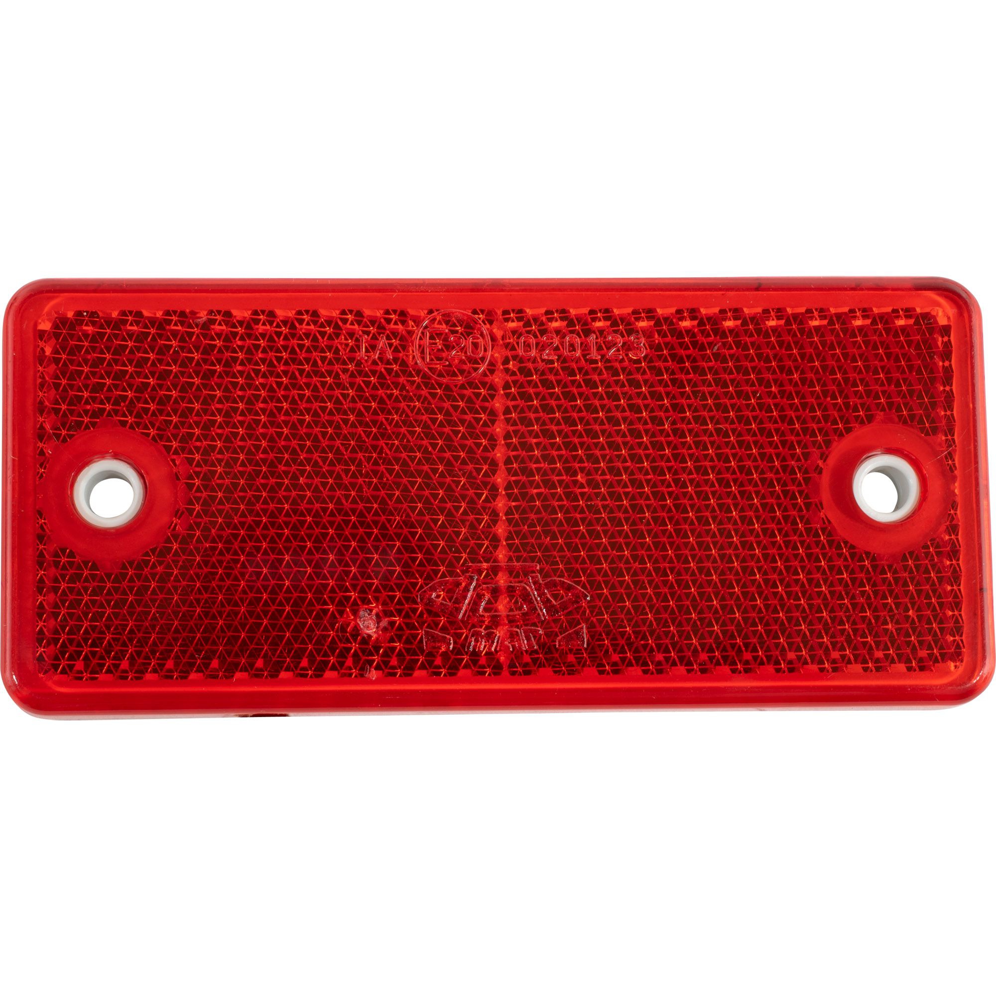 Reflector 90 x 40 mm, Red, for Screwing Reflector 90 x 40 mm, Red, for Screwing