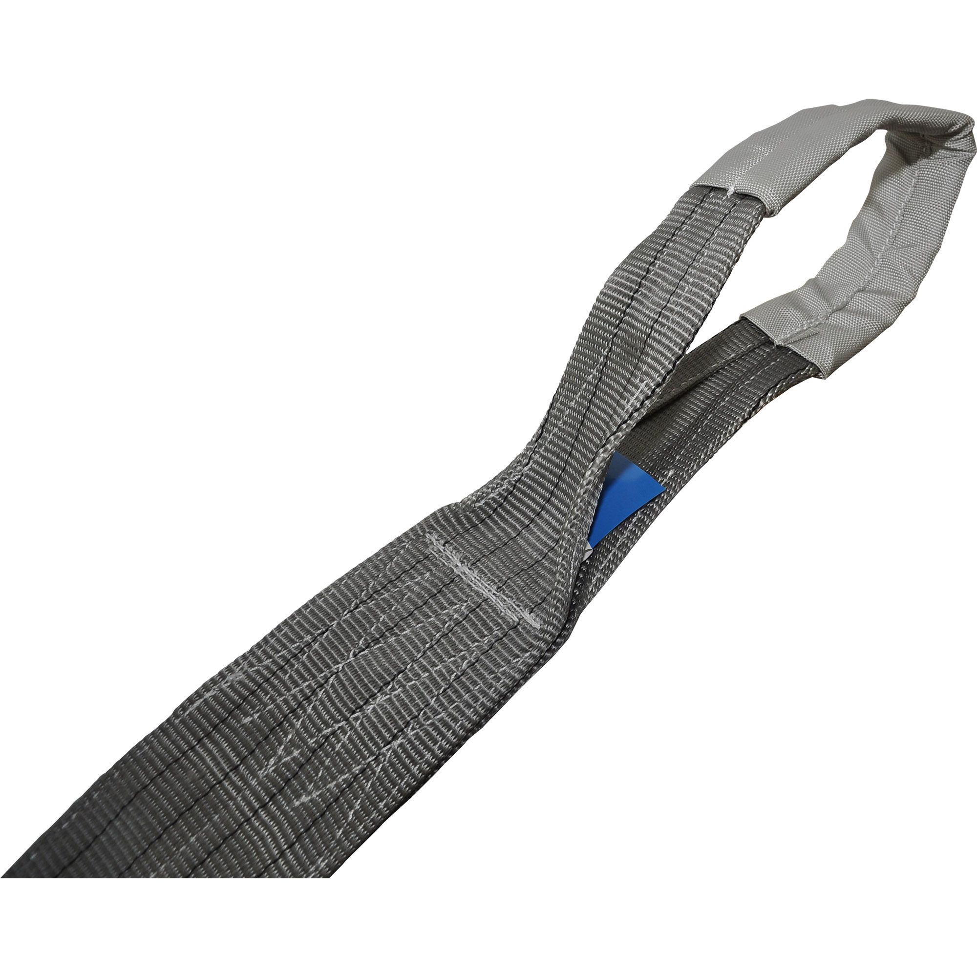 Lifting Strap 4000 kg, L 2000 mm, W 120 mm, grey