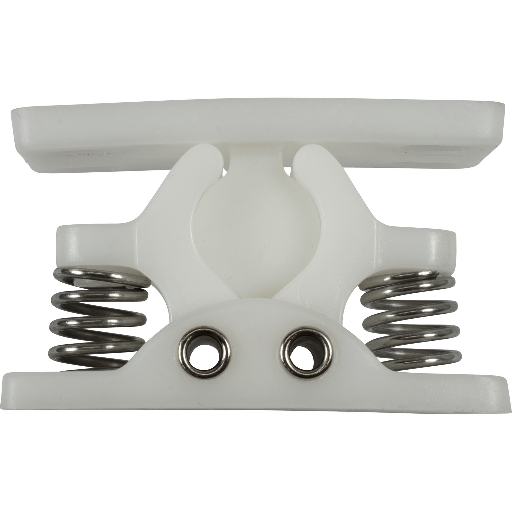 Door stops , plastic, white, two-piece