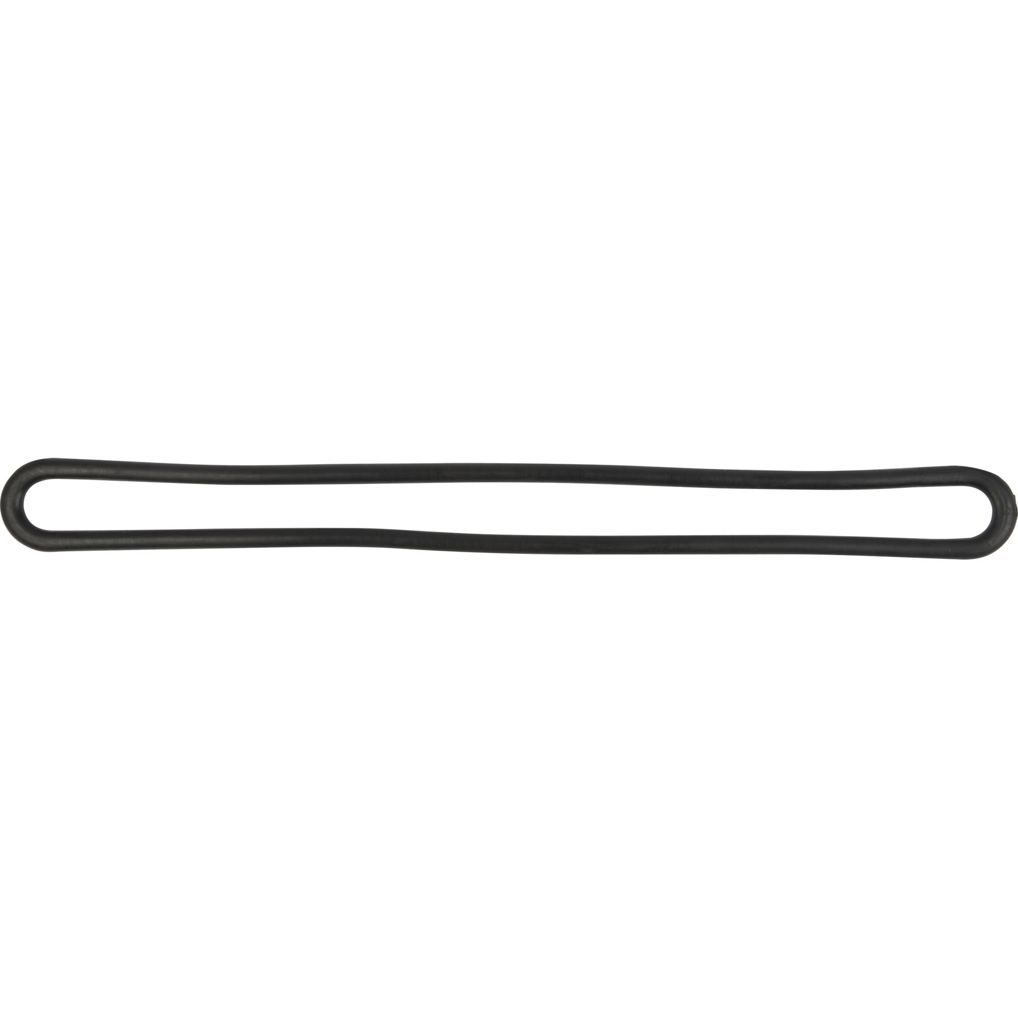 Rubber Tension Ring, Length 400 mm, Ø 8 mm, Black