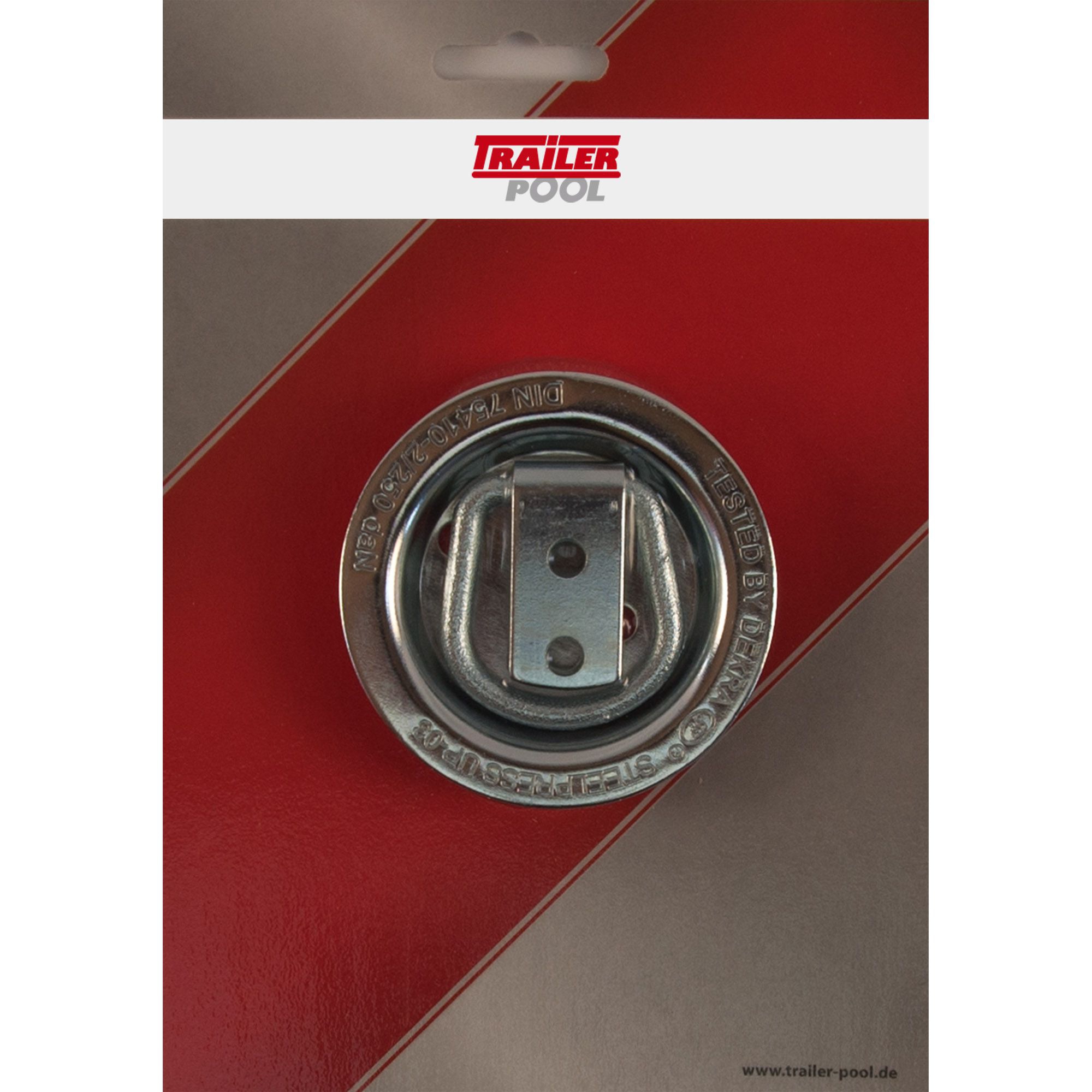 Lash tray installation oval form, 250 daN, package Lash tray installation oval form, 250 daN, package