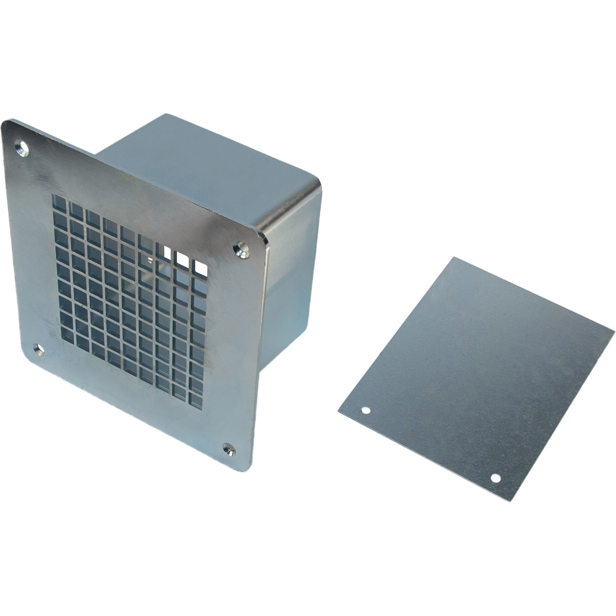 Floor-mounted fan, square, 120 x 120 mm