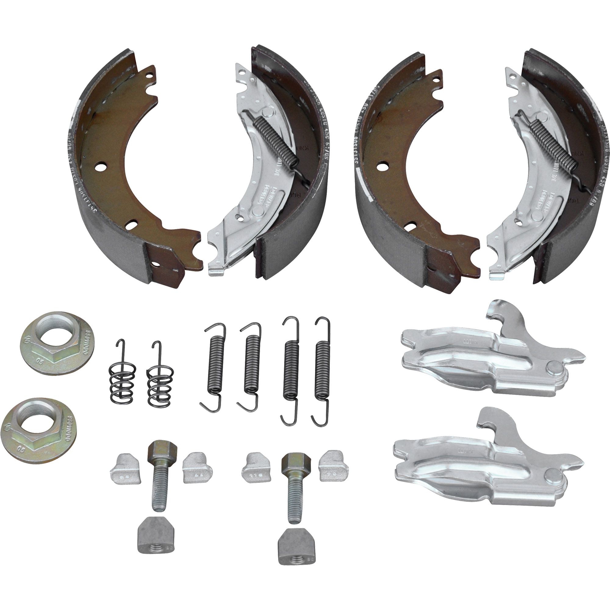 Brake Shoe Complete SET Knott, 250 x 40 Brake Shoe Complete SET Knott, 250 x 40