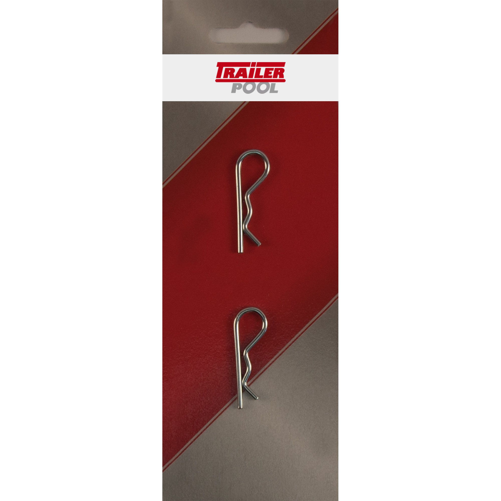 2 x Spring Cotter Pin Ø 2.0 mm, Standard Version 2 x Spring Cotter Pin Ø 2.0 mm, Standard Version