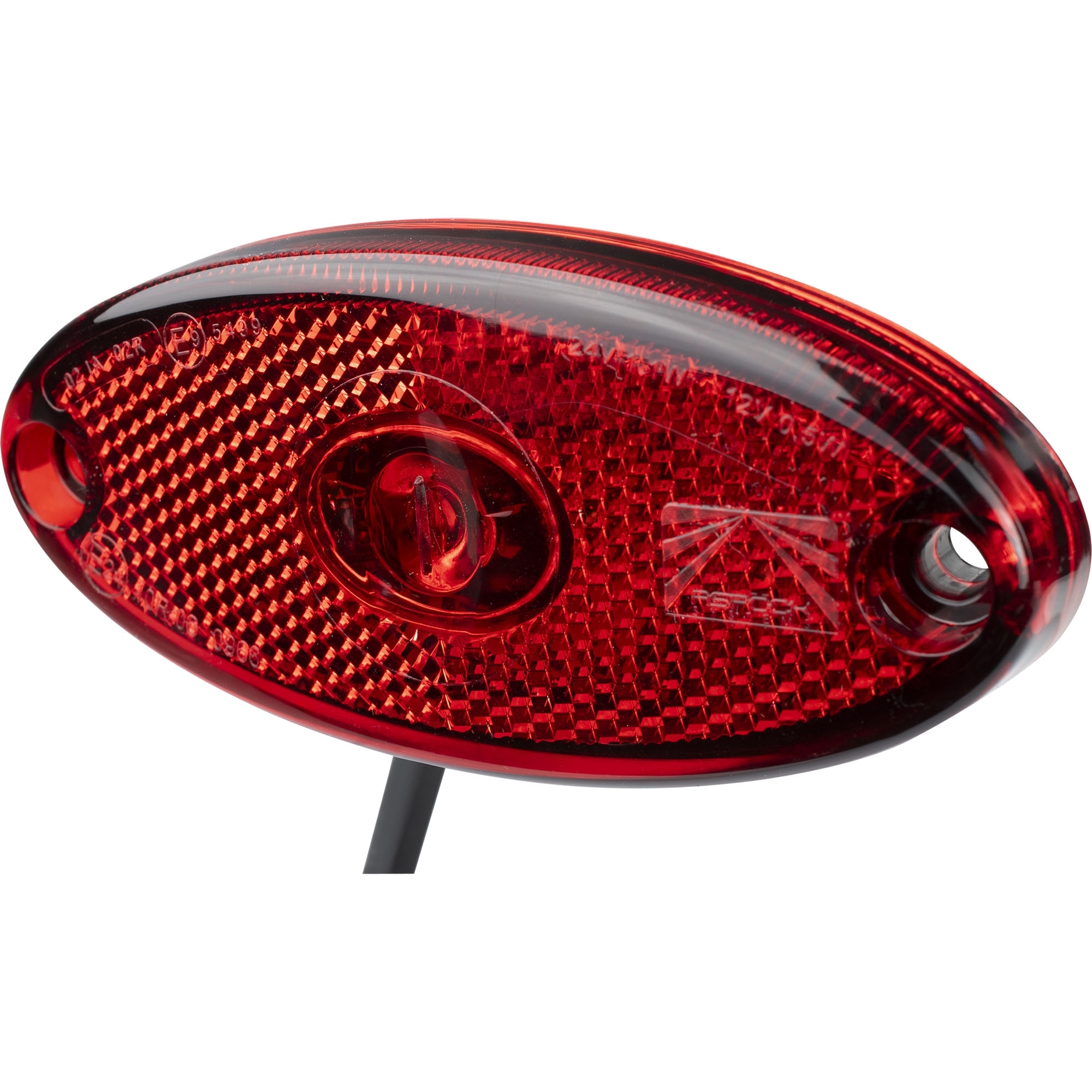 Position lamp Aspöck Flatpoint 2 LED, red, DC cable