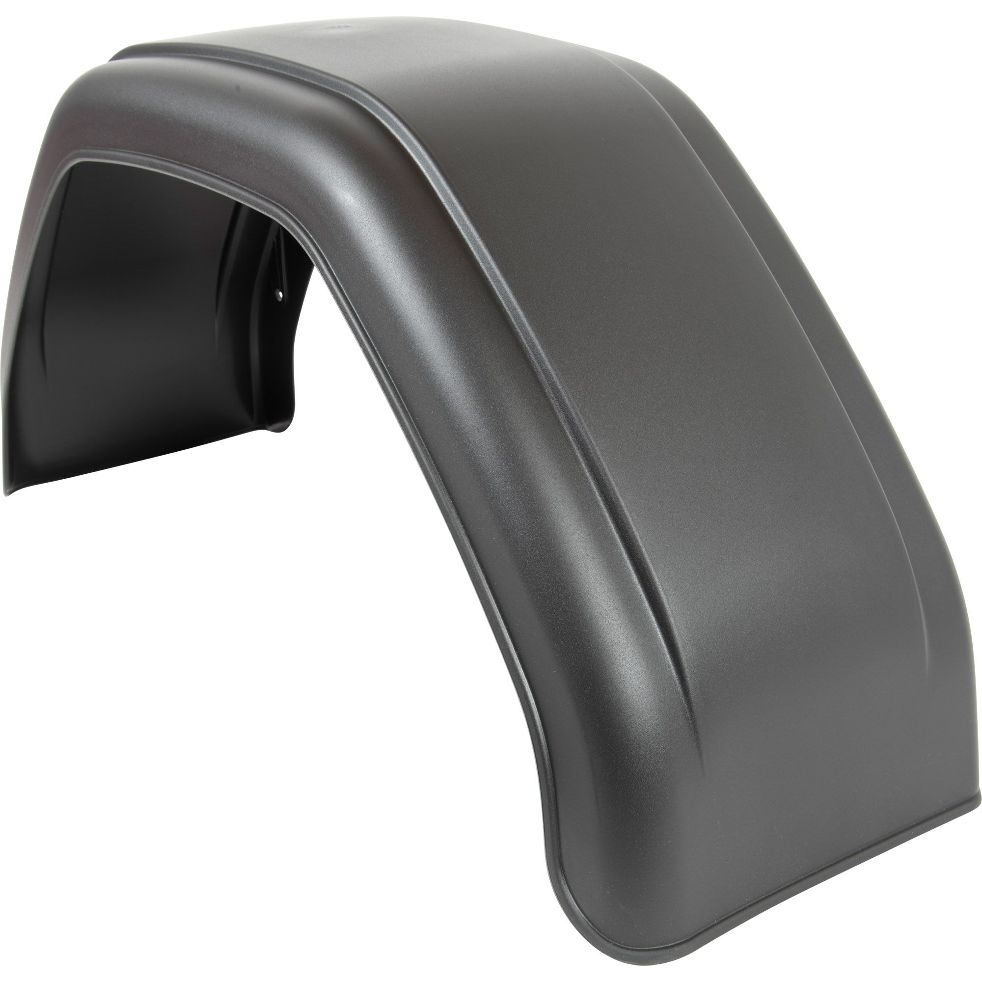 Single Axle Mudguard Square Plastic, W 220 mm