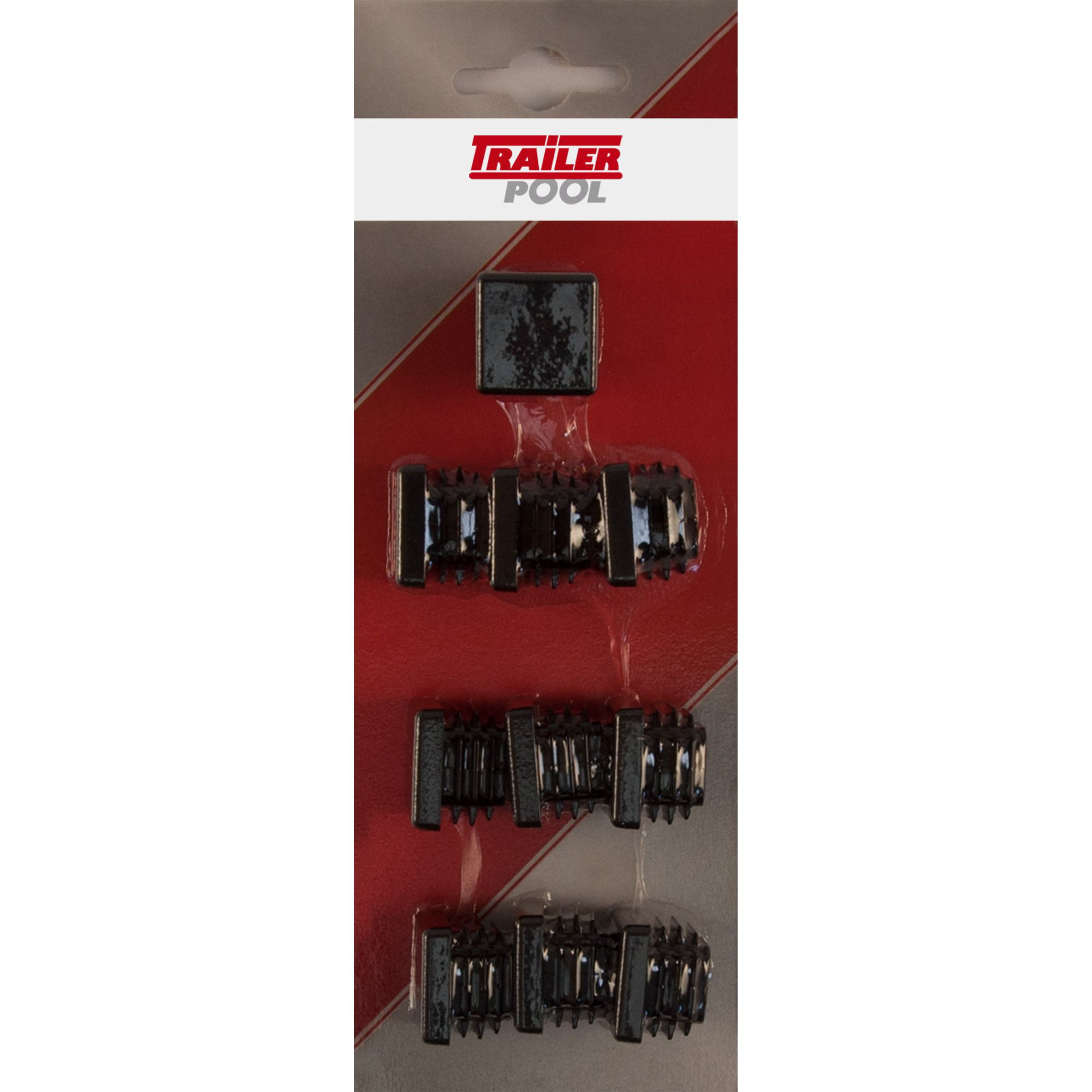 10 x Plastic Plug, 22 x 22 mm, WT 1.5-2 mm 10 x Plastic Plug, 22 x 22 mm, WT 1.5-2 mm