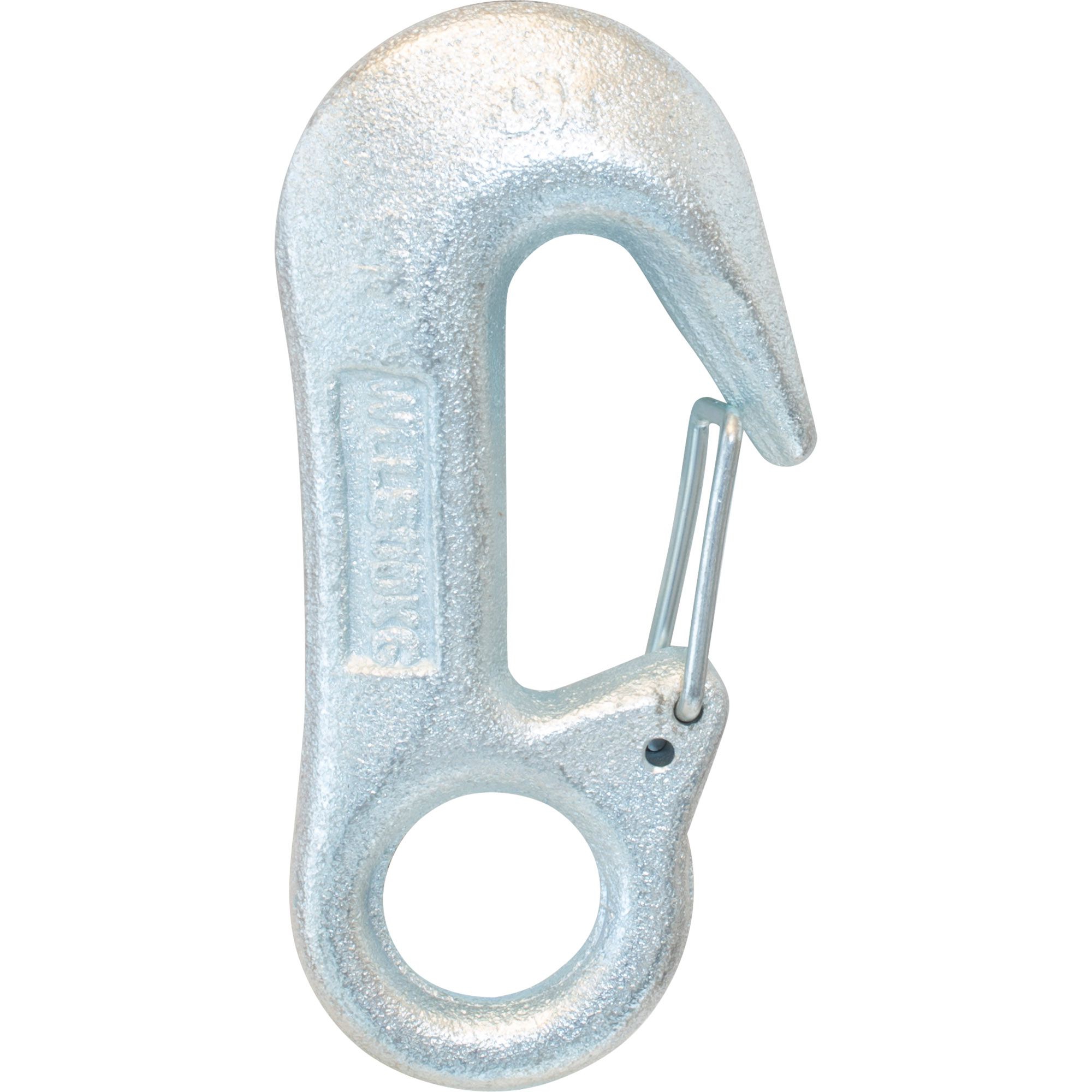 Tow hook, with spring lock, 500 daN Tow hook, with spring lock, 500 daN