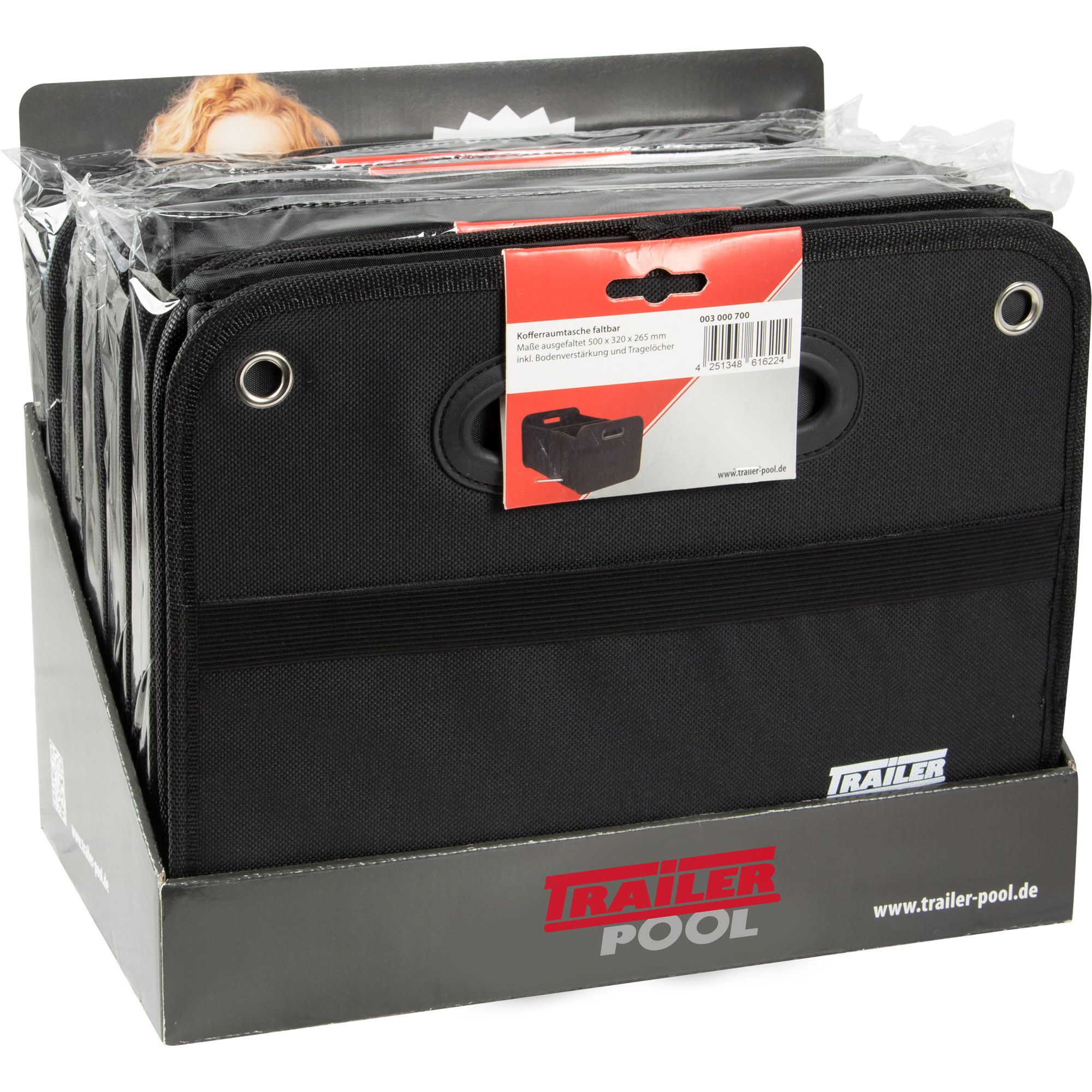 Trunk Bag Display, Content 6 pieces Trunk Bag Display, Content 6 pieces