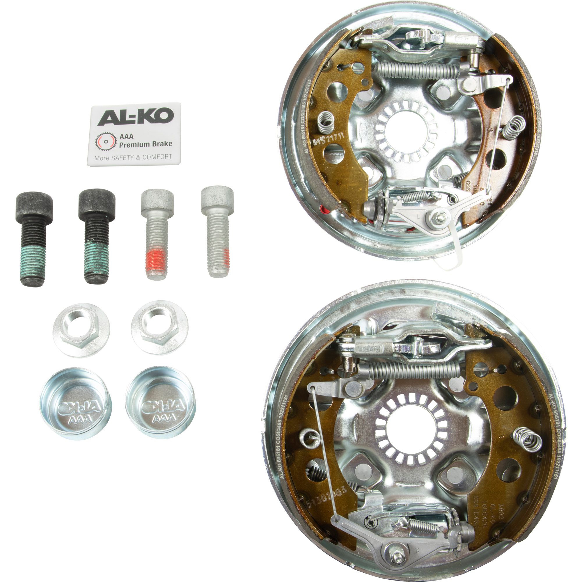 AL-KO Retrofit set AAA for wheel brake 2051, 4 hol AL-KO Retrofit set AAA for wheel brake 2051, 4 hol