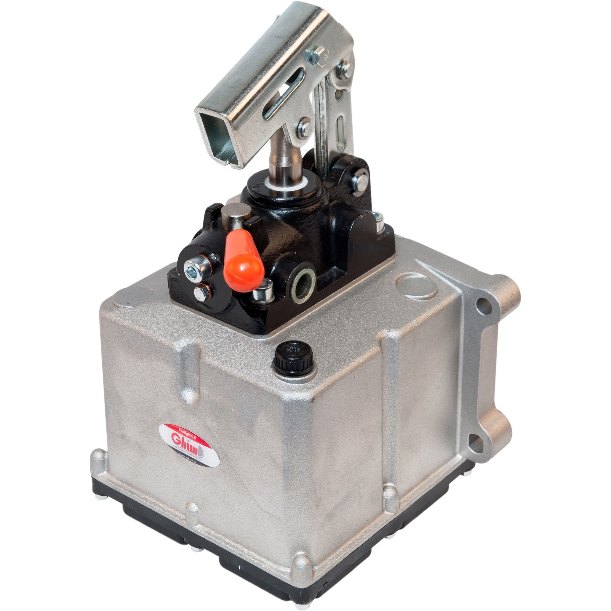 Hydraulic manual pump, double stroke, aluminium Hydraulic manual pump, double stroke, aluminium