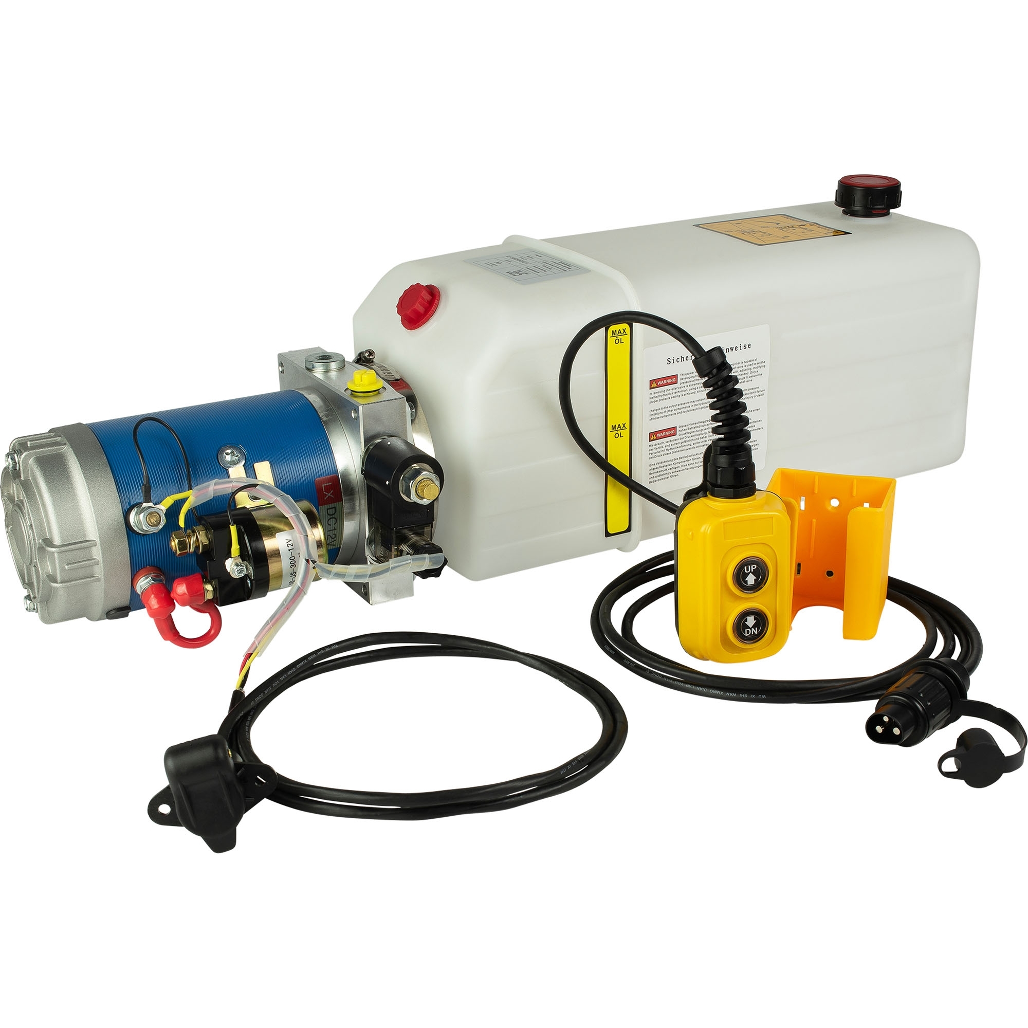 Electro-Hydraulic Compact Unit 12V, single-acting, 8L Electro-Hydraulic Compact Unit 12V, single-acting, 8L