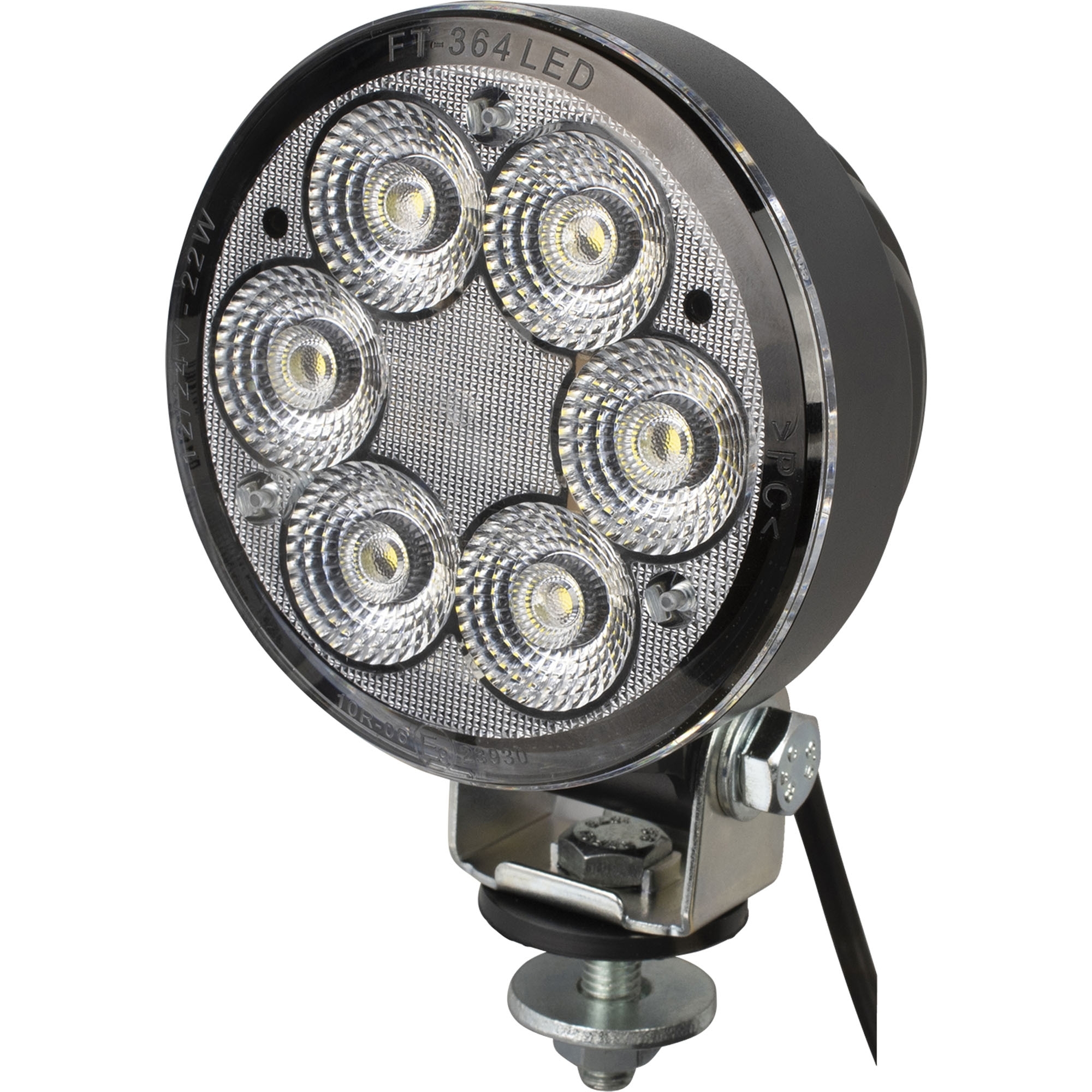 LED work light, 2500 lm, 12 – 32 V, 22 W, ECE R23, flood