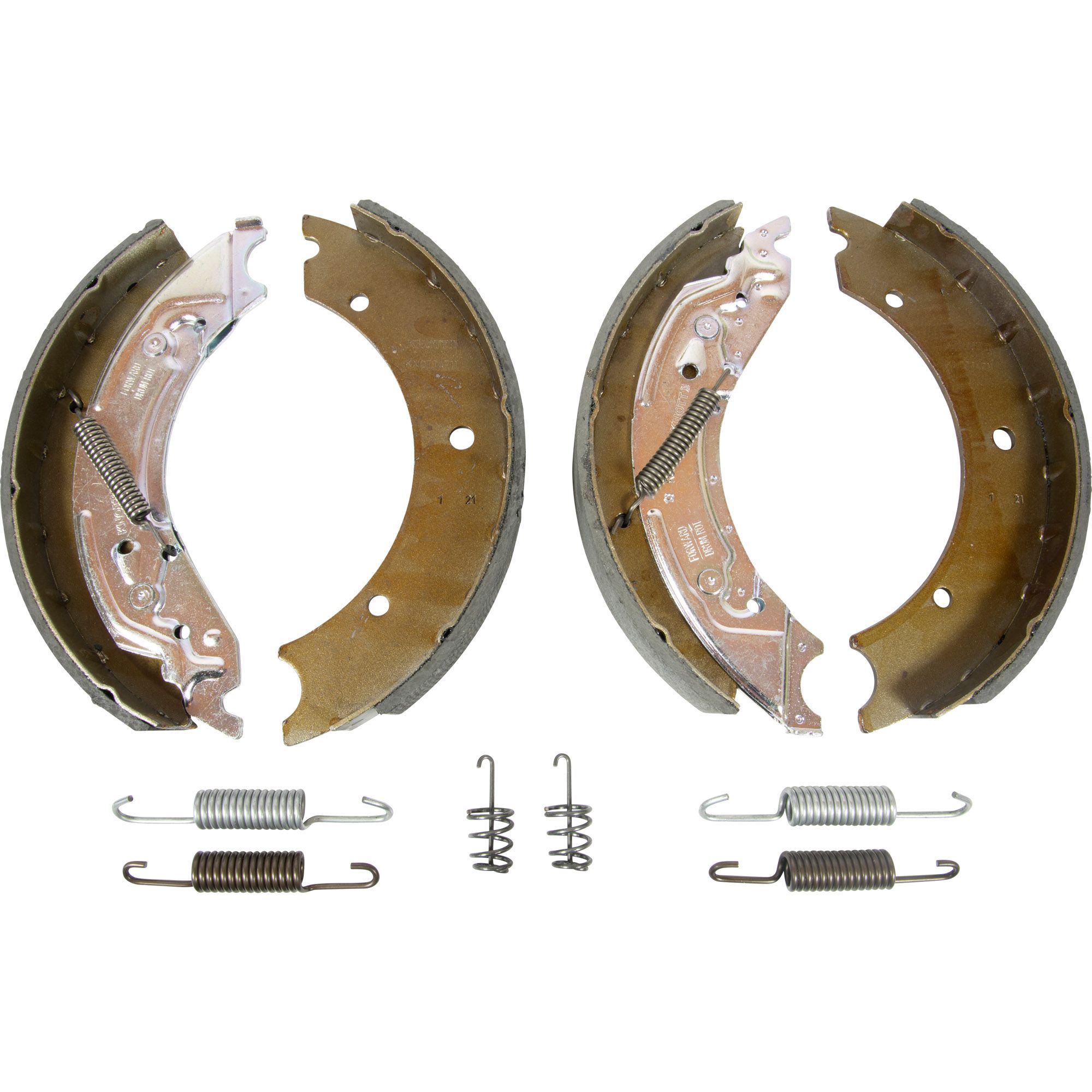 Brake Shoe SET Knott, 250 x 40, incl. Spring Set