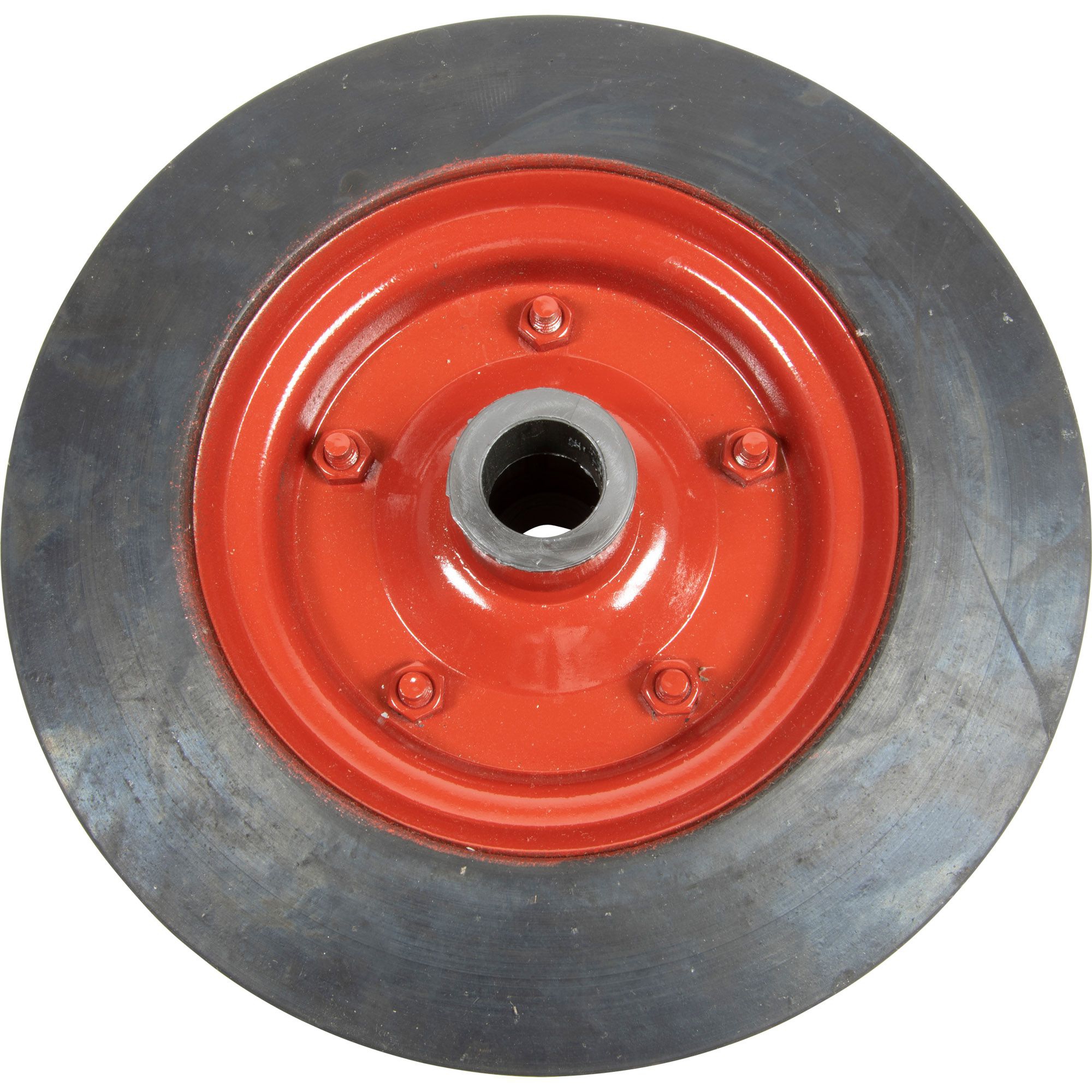 Solid Rubber Wheel, 250x80 mm, Steel Rim