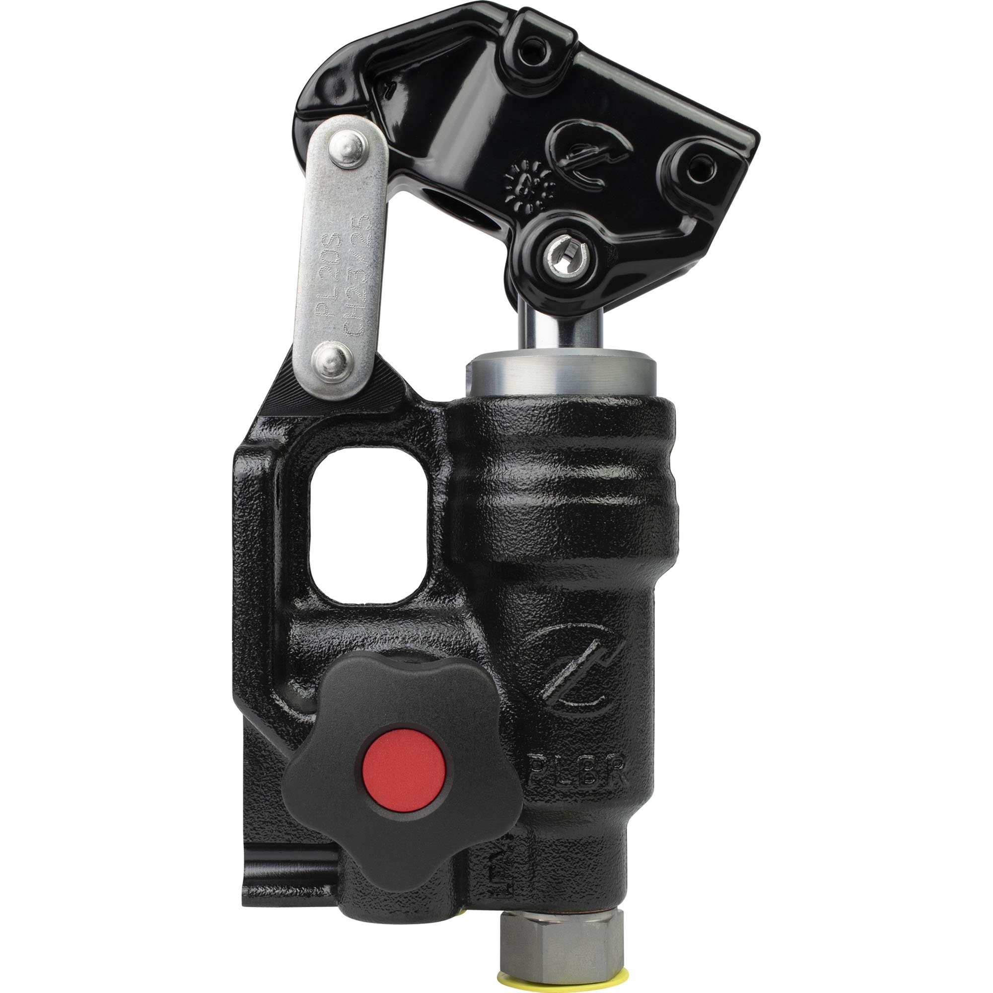 Emergency hand pump for line installation,
withou