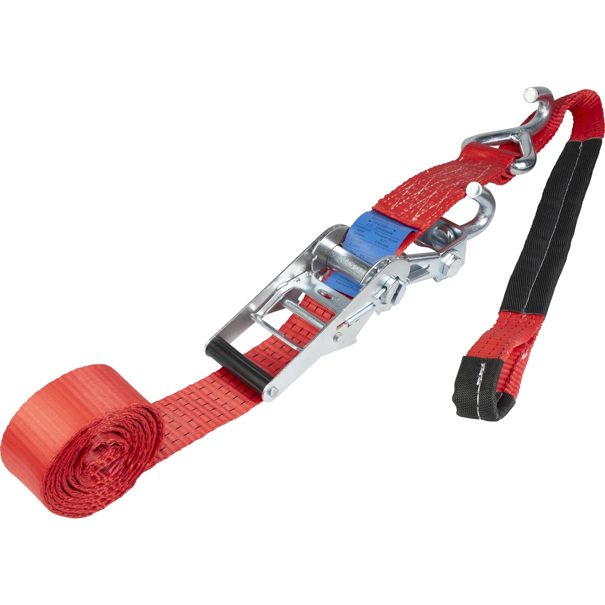 Wheel Lashing Strap, 1-pcs, L 2000 mm, LC 2500 daN