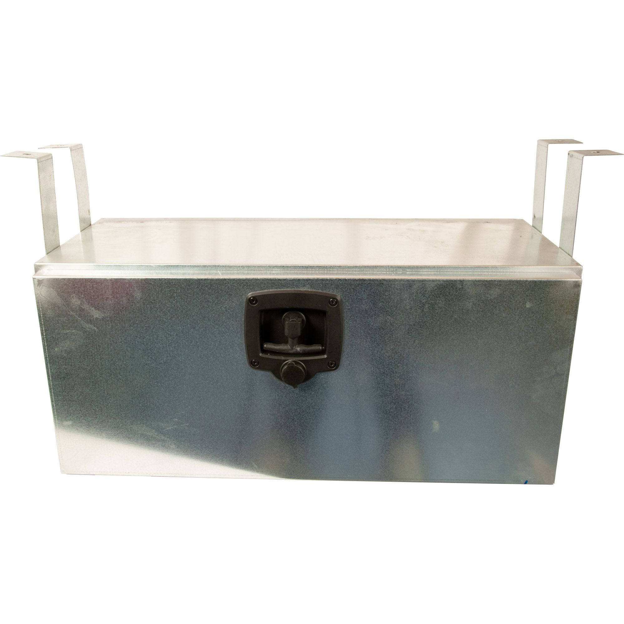 Toolbox, galvanised, with brackets Toolbox, galvanised, with brackets