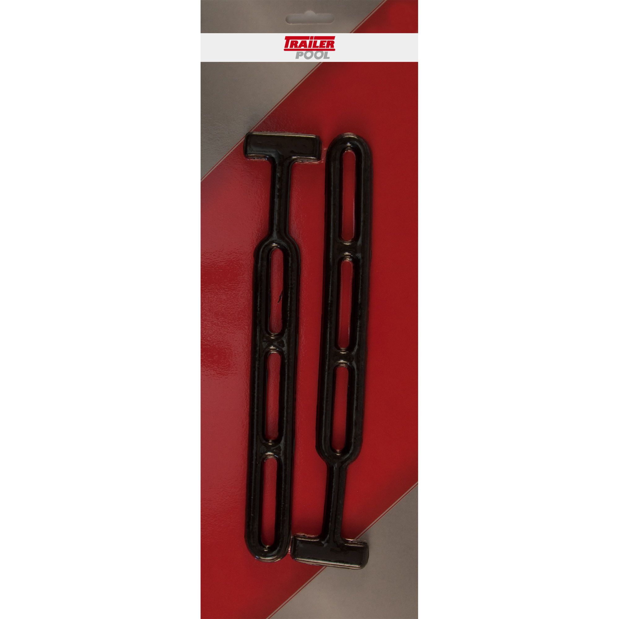 2 x Rubber Tensioner, Length 280 mm, Ø 8 mm, Black 2 x Rubber Tensioner, Length 280 mm, Ø 8 mm, Black