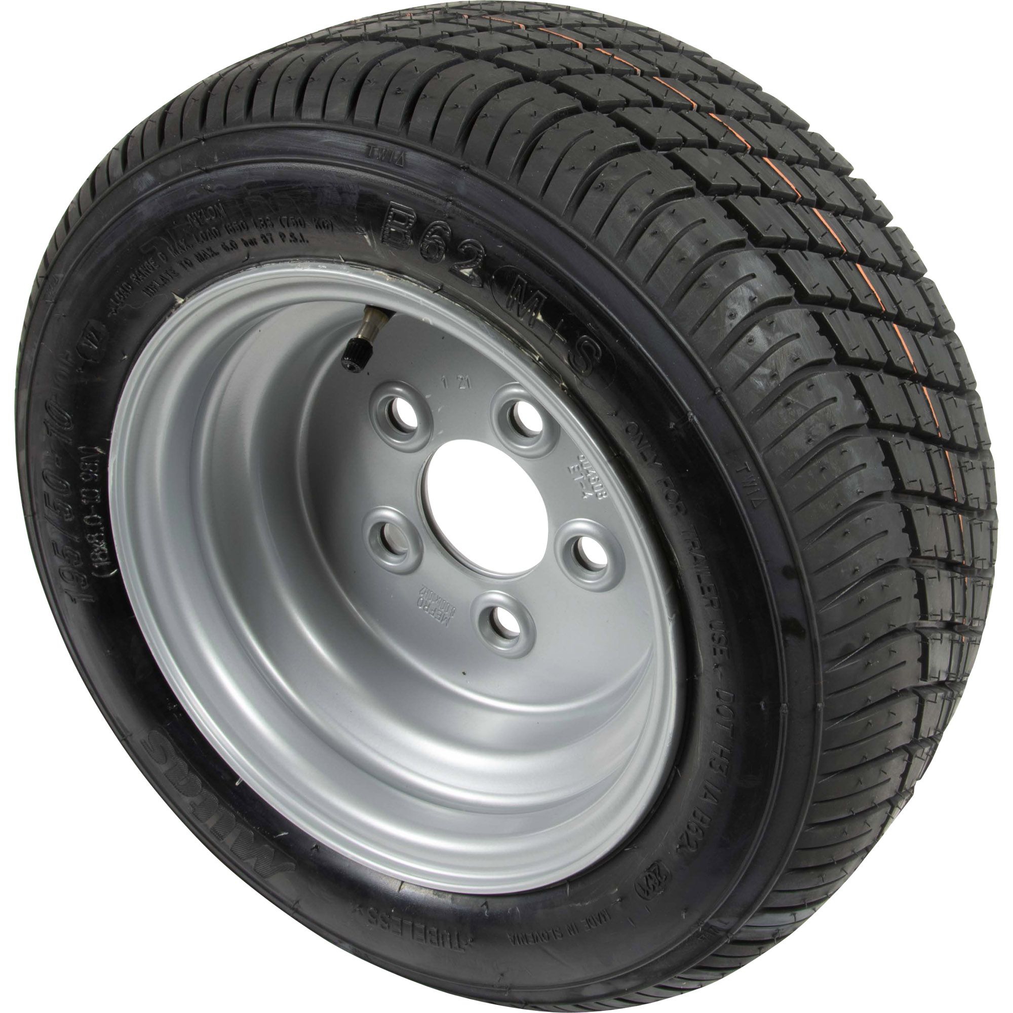 Wheel 195/50B10, Rim 6.00I x 10H2, ET-4, 5 x 112 Wheel 195/50B10, Rim 6.00I x 10H2, ET-4, 5 x 112