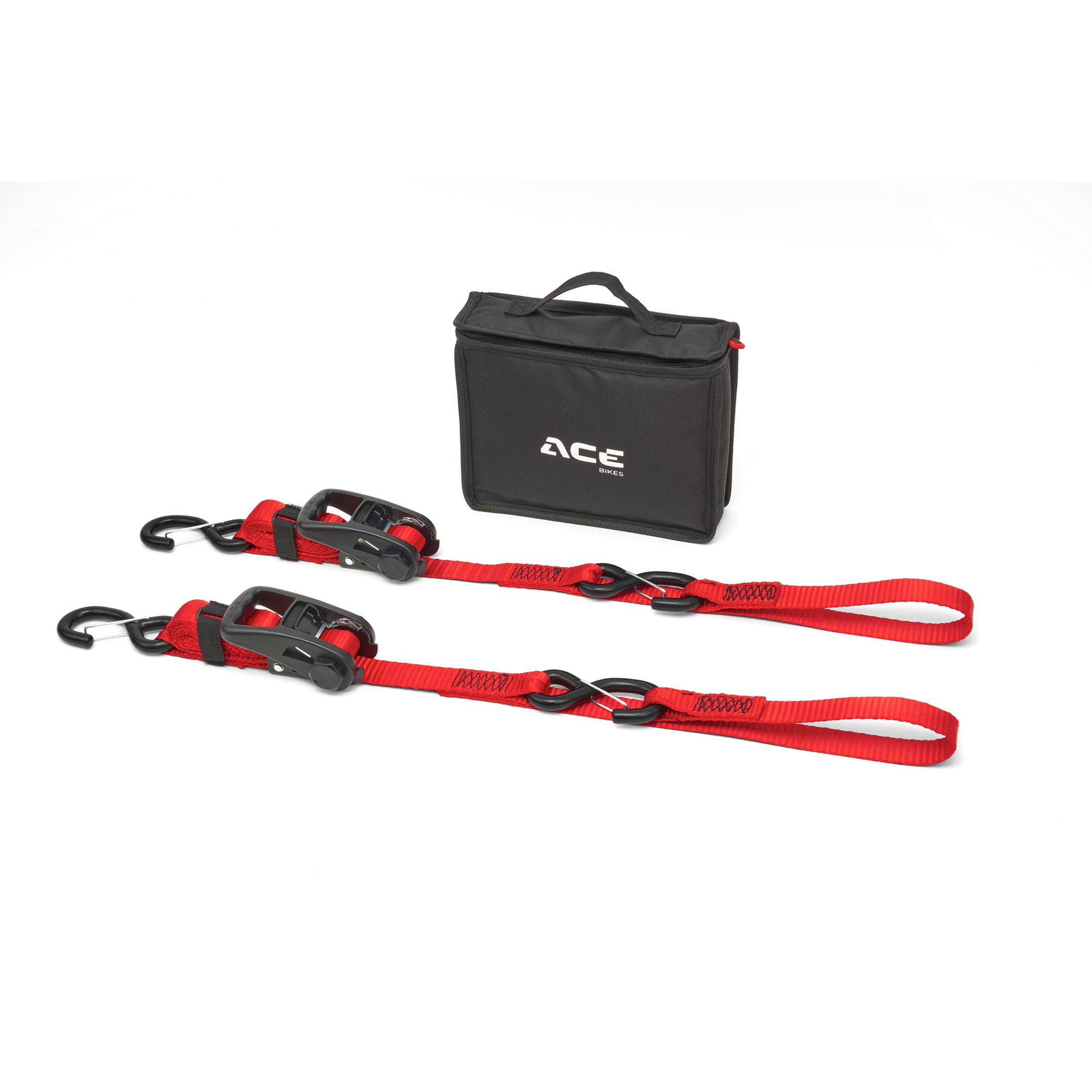 Motorcycle Tie-Down Strap Set, ACEBIKES, L 2000 mm, LC 750daN Motorcycle Tie-Down Strap Set, ACEBIKES, L 2000 mm, LC 750daN