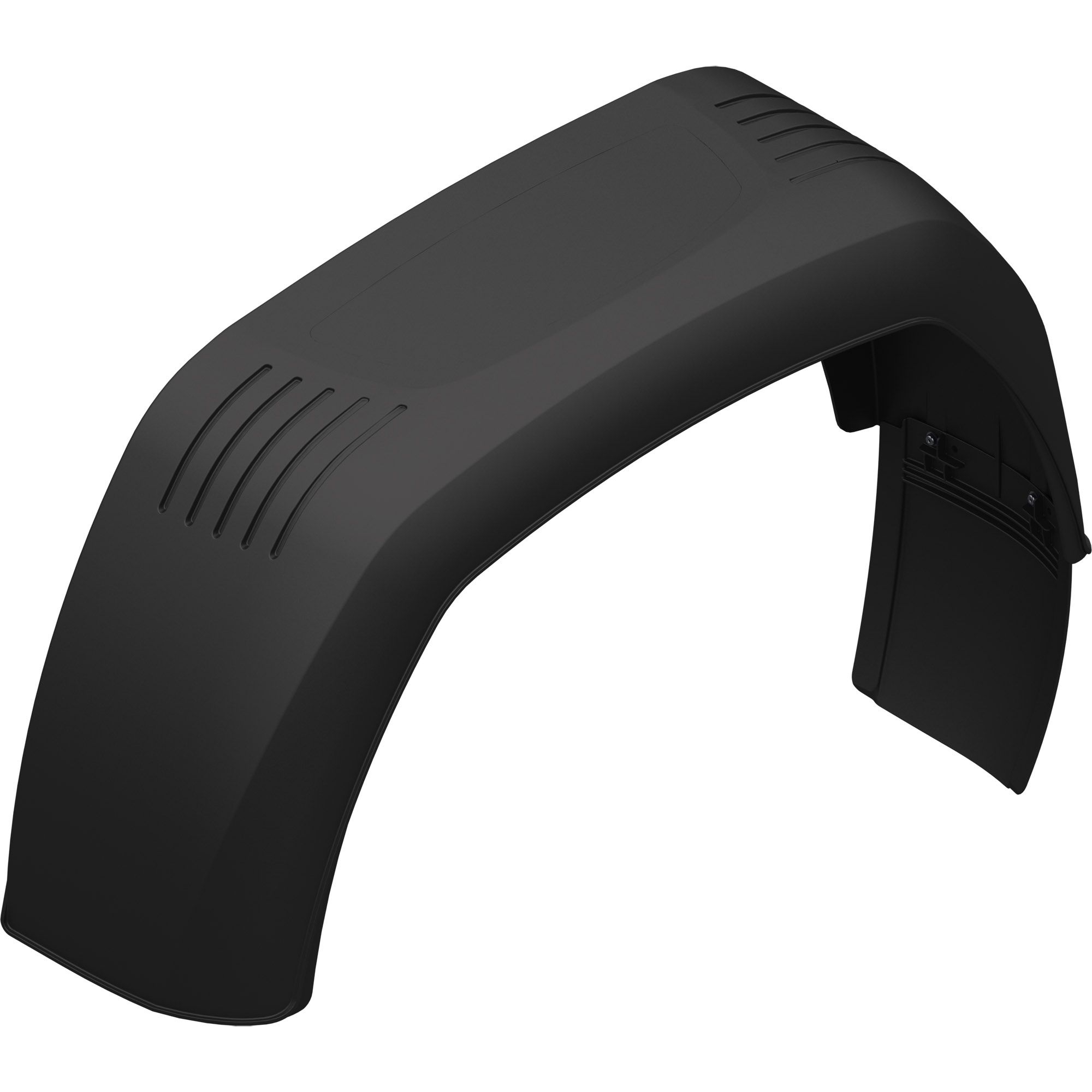 Single Axle Mudguard AL-KO square plastic, W 240mm Single Axle Mudguard AL-KO square plastic, W 240mm