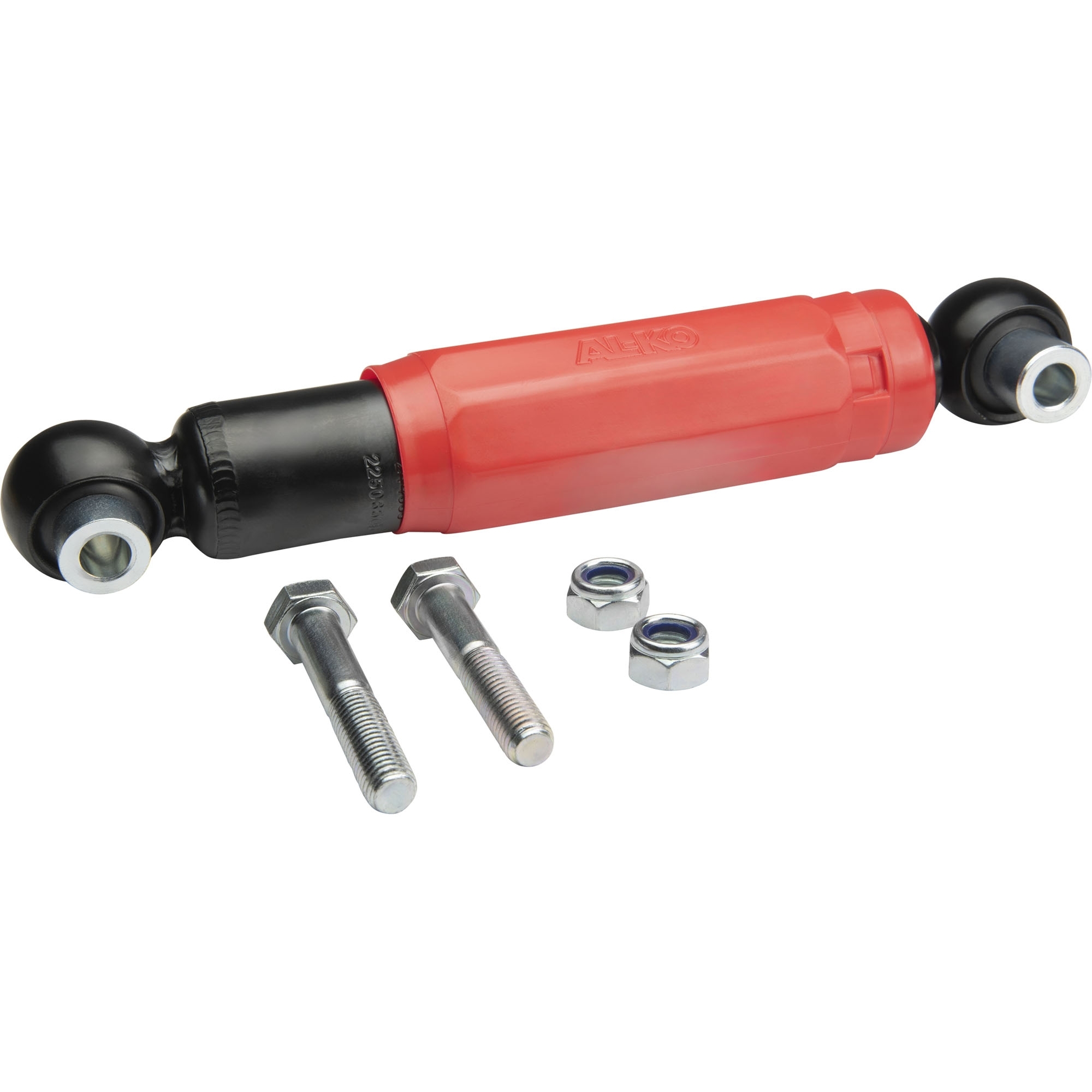 Shock Absorber AL-KO, Axle Load 2000 kg, Red
