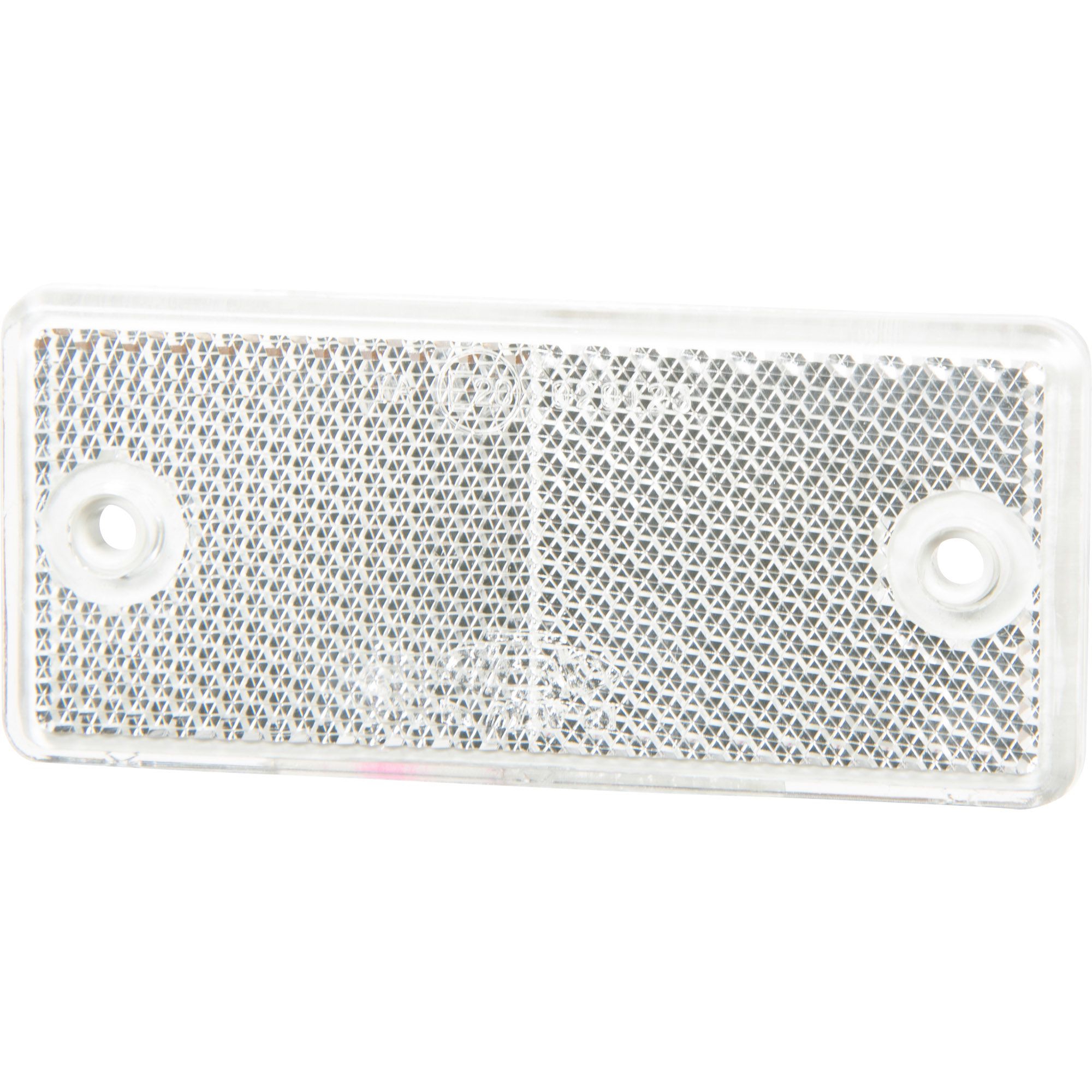 Reflector 69 x31.5 mm, white, Adhesive Reflector 69 x31.5 mm, white, Adhesive