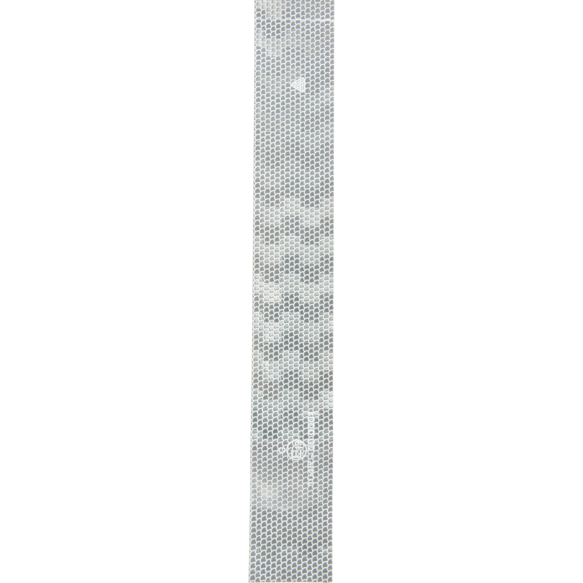 Reflecting Stripes Avery, White, Price per Meter