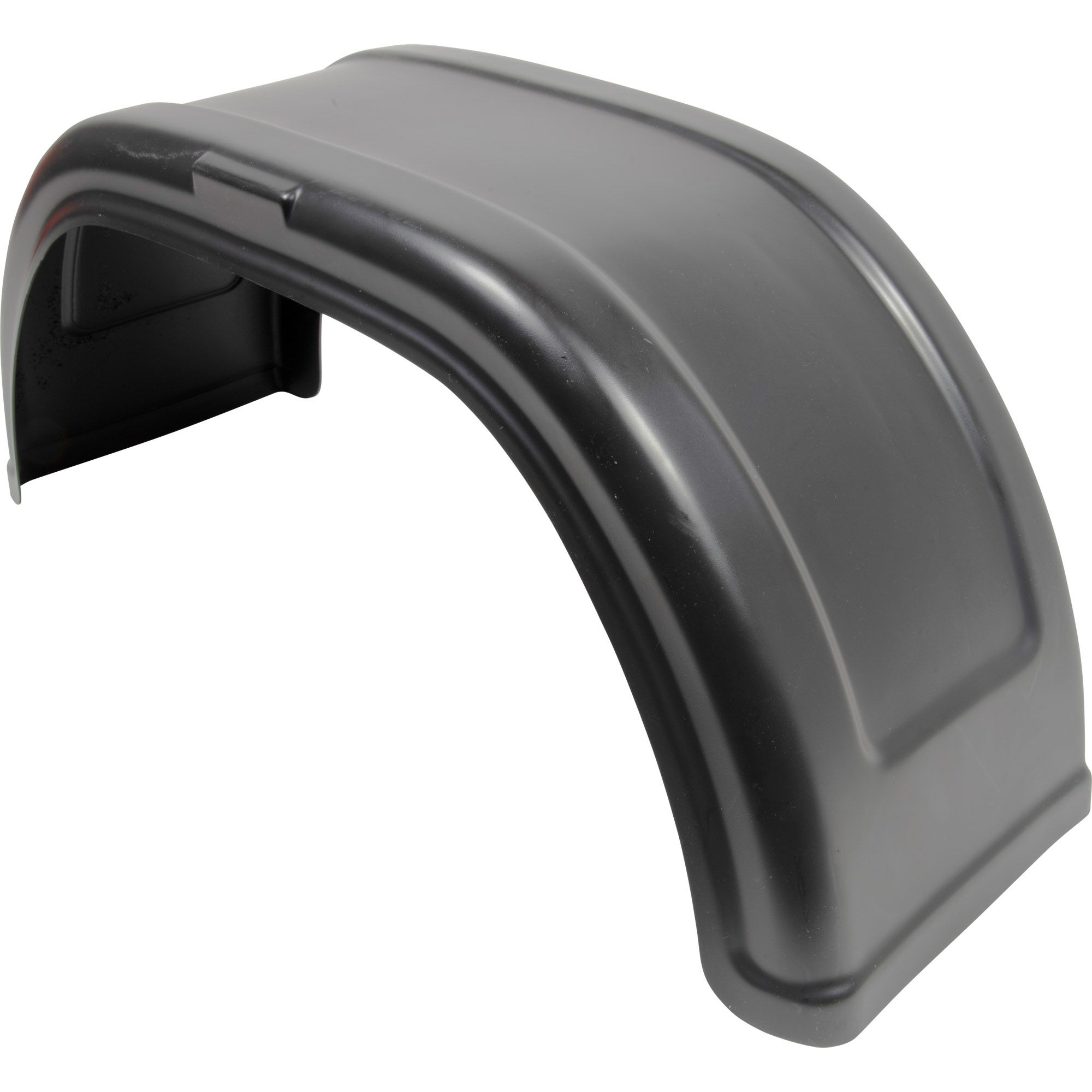 Single Axle Mudguard AL-KO Round Plastic, W 260 mm Single Axle Mudguard AL-KO Round Plastic, W 260 mm