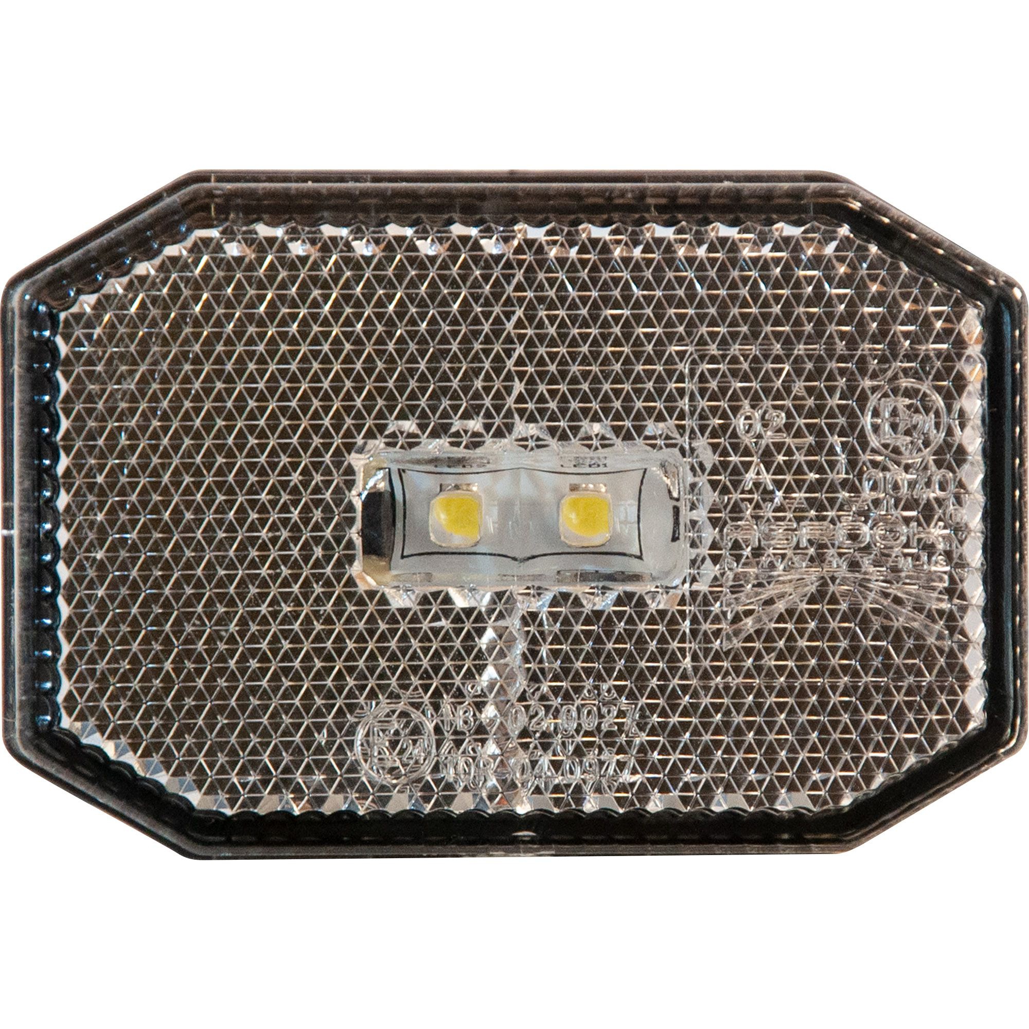 Position lamp Aspöck Flexipoint LED, white, DC cable