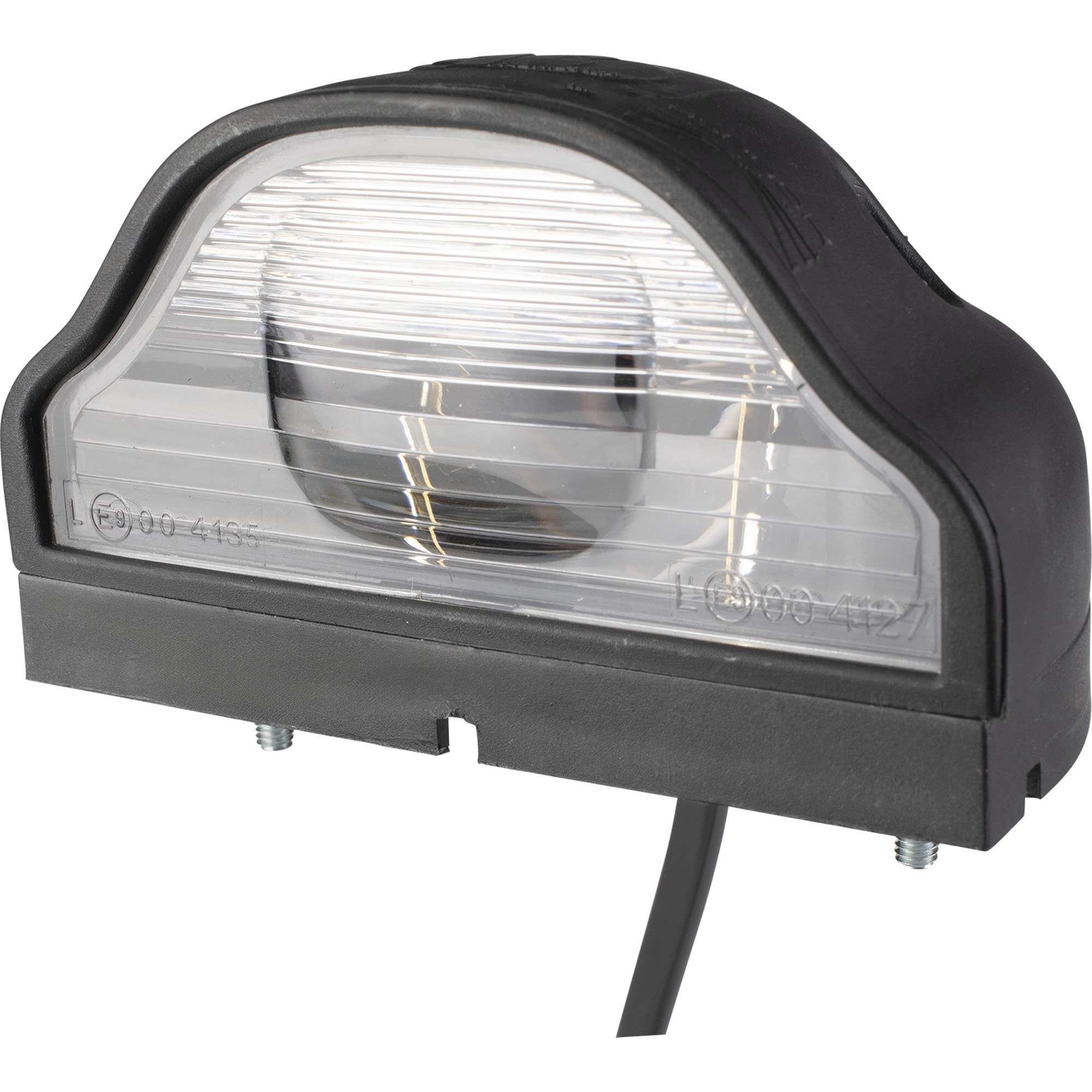 Aspöck number plate lamp with cable