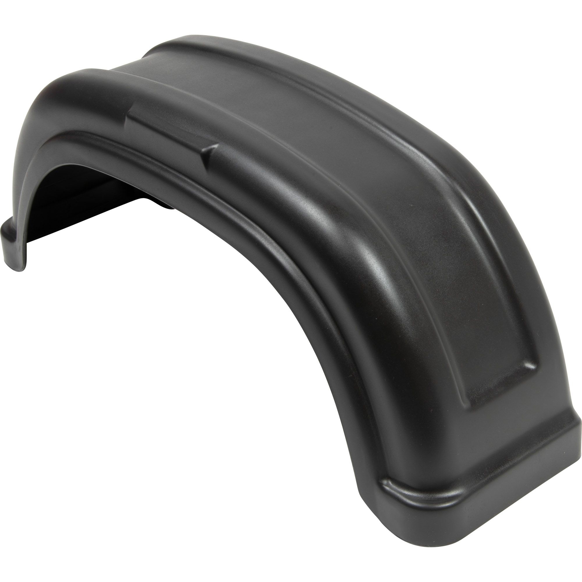 Single Axle Mudguard AL-KO Round Plastic, W 140 mm Single Axle Mudguard AL-KO Round Plastic, W 140 mm