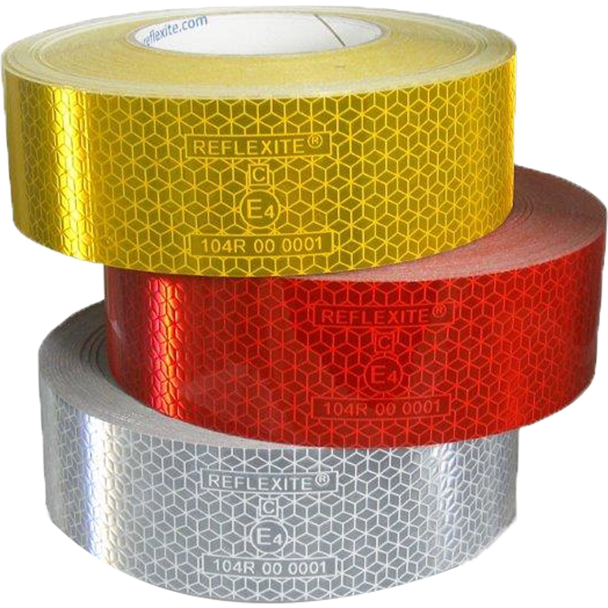 Reflecting Stripes Orafol, Yellow, Price per Meter