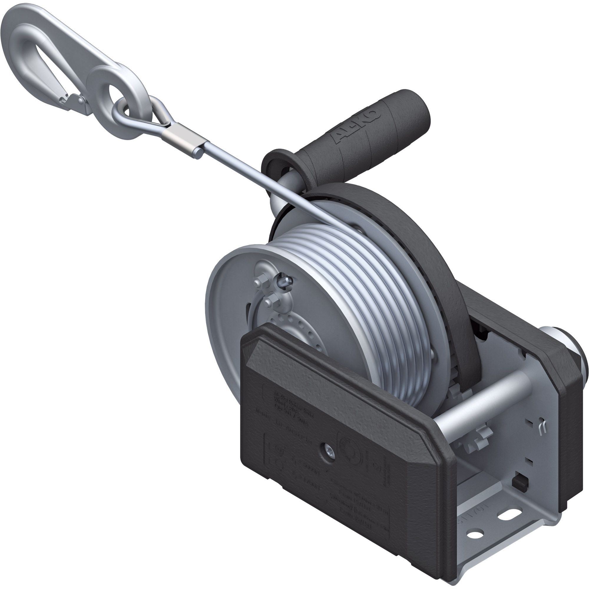 Cable Winch, AL-KO 501 PLUS, 500 kg, Cable 10 m